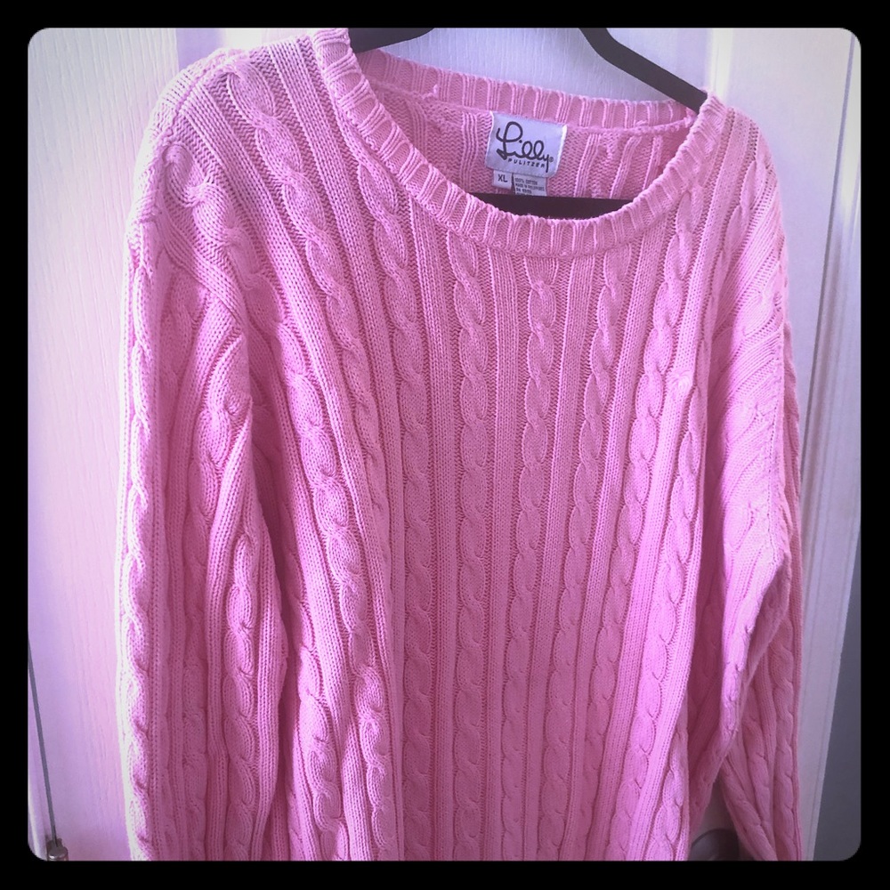 LILLY PULITZER Cable Knit Sweater